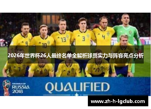 2026年世界杯26人最终名单全解析球员实力与阵容亮点分析 2026年世界杯26人最终名单全解析球员实力与阵容亮点分析
